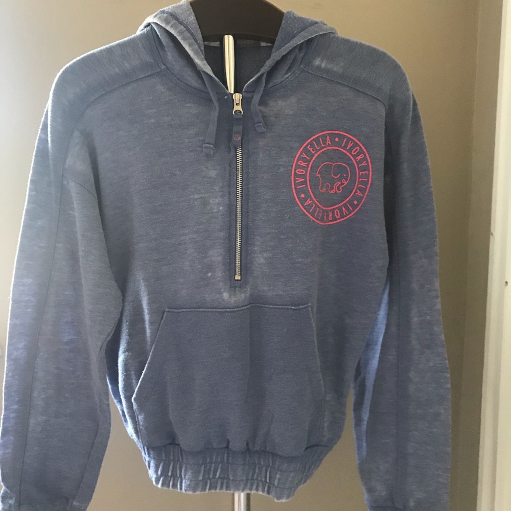 Blue Ivory Ella Quarter Zip